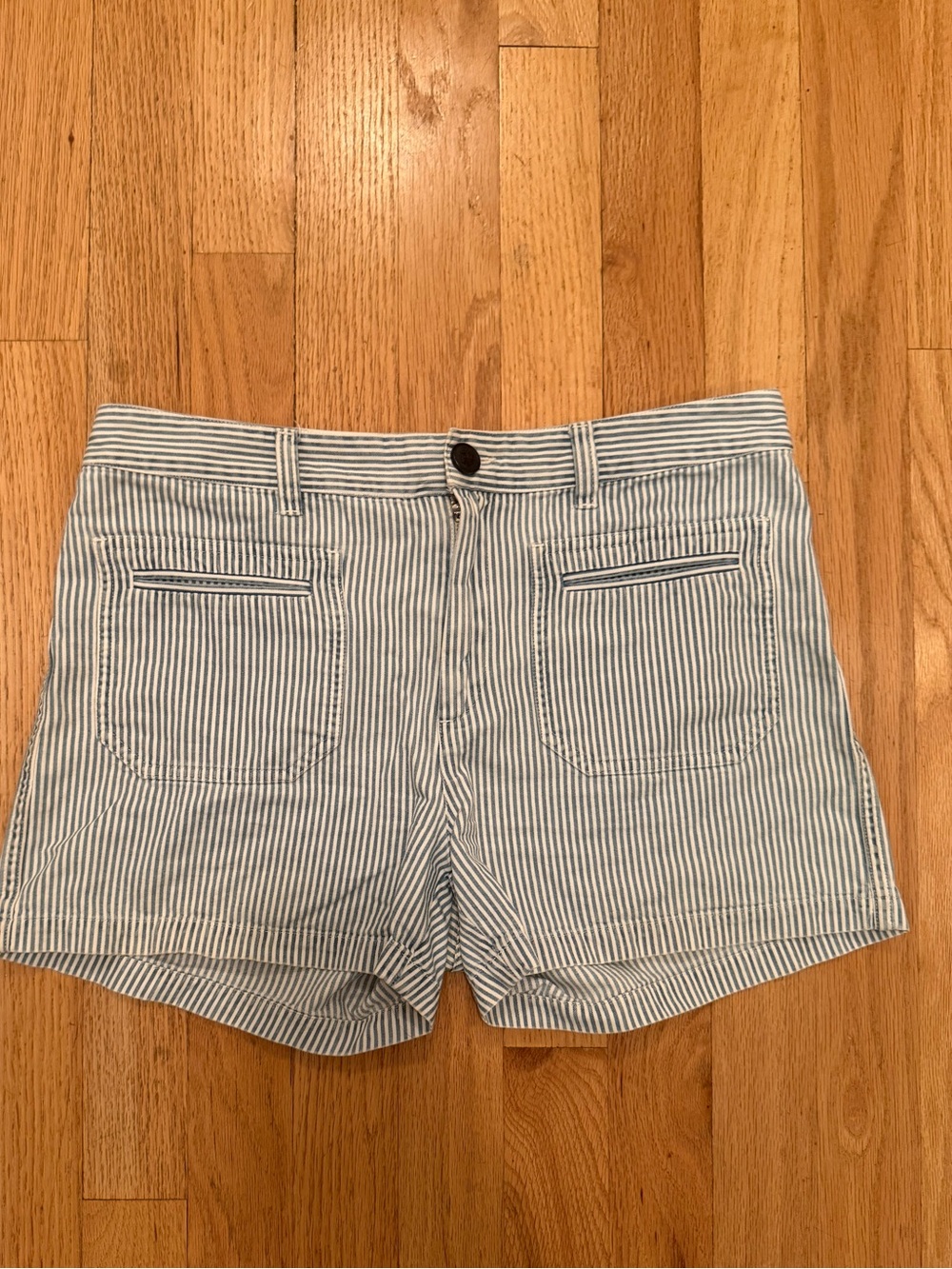 A.P.C. Striped Shorts